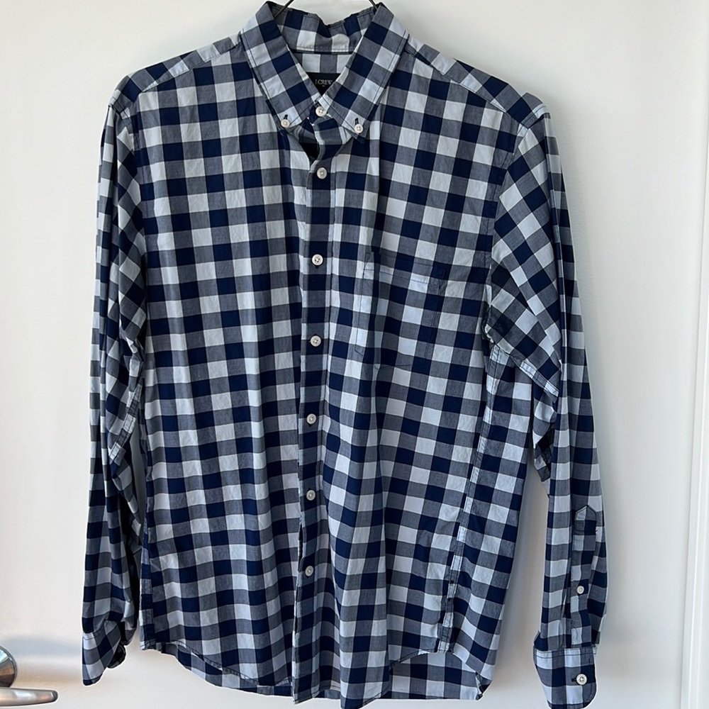 J Crew Casual Button Down Sz M